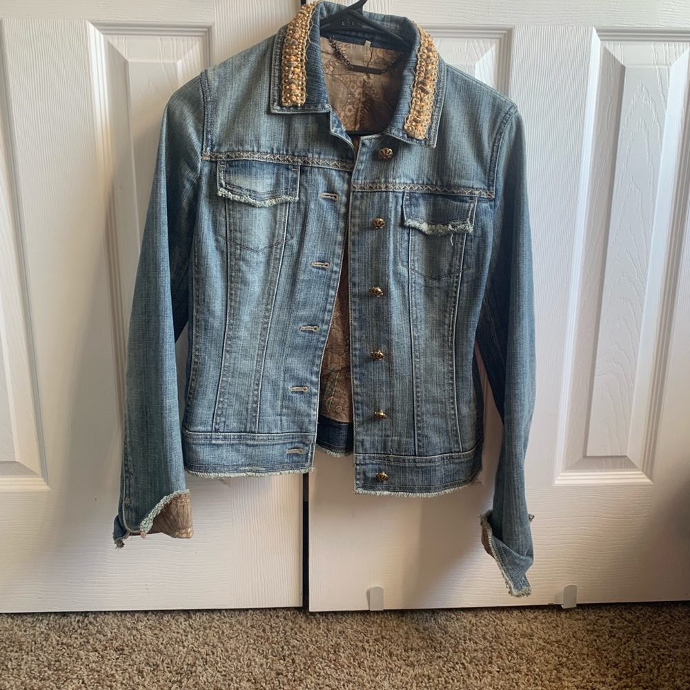 Elie Tahari Denim Jacket